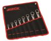Thumbnail Ring ratchet wrench set 8 - 19mm 8-piece in roller bag